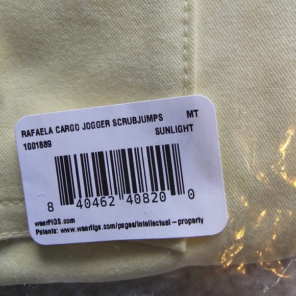 FIGS SUNLIGHT RAFAELA CARGO SCRUB JUMPSUIT. - Picture 3 of 3